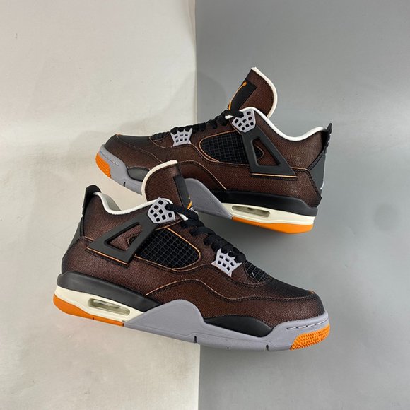 Air Jordan 4 Retro Starfish Sneakers - Picture 1 of 10
